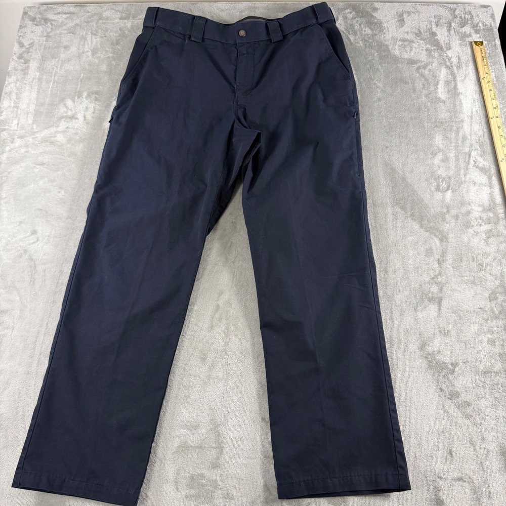 5.11 Tactical Series Mens Navy Blue Ripstop‎ Utility Work Pants Size 38x30